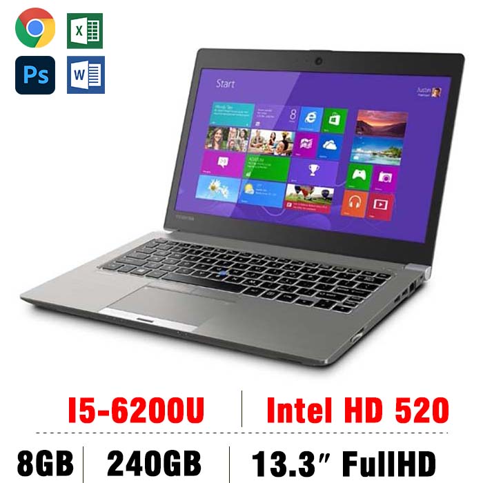 Toshiba Dynabook R63 i5-6200u / RAM 8Gb nội địa Nhật