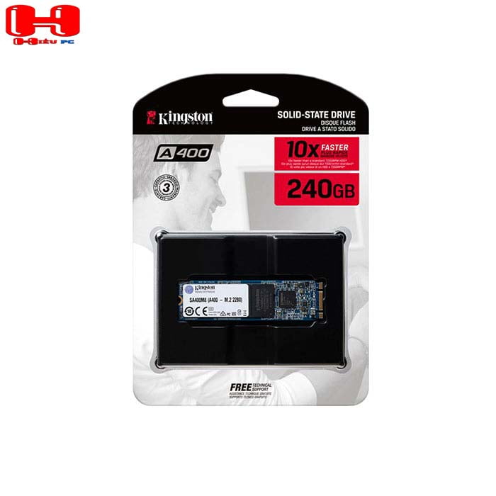 Ổ cứng SSD 240G Kingston A400 M.2 Sata 6Gb/s TLC (SA400M8/240G)