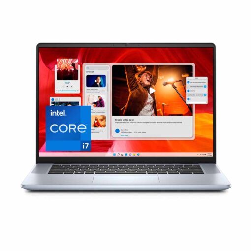 Dell Inspiron 16 Plus 7640 Core i7-13620H Ram16G SSD1Tb Vga intel Màn 16.0QHD 2.5K Win11-Vỏ Nhôm Bạc Xanh