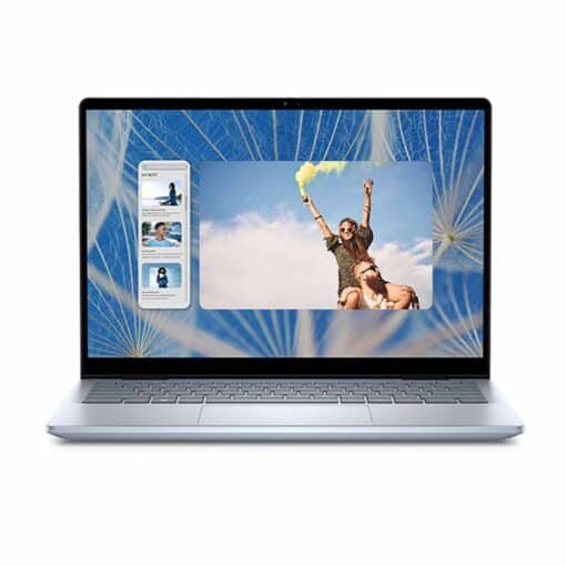 Dell Inspiron 7440 2in1 Core i5-120U Ram16G SSD512 Màn 14.0FHD Cảm Ứng Win 11-Vỏ Nhôm Bạc Xanh