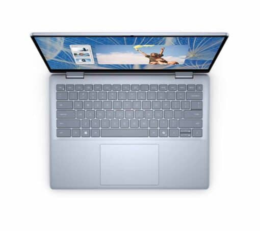 Dell Inspiron 7440 2in1 Core i5-120U Ram16G SSD512 Màn 14.0FHD Cảm Ứng Win 11-Vỏ Nhôm Bạc Xanh